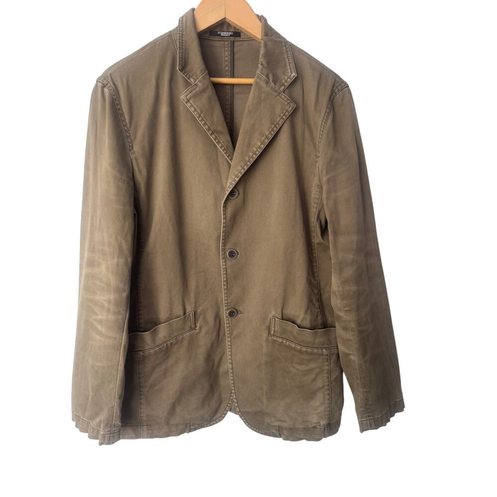 Vintage Tornado Mart Cotton Blazer Jacket Japanese Archival Casual Sport Coat M